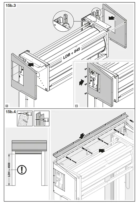 HORMANN HS 7030 PU 42 High Speed Roller Doors - fig 45