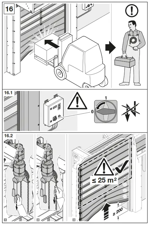 HORMANN HS 7030 PU 42 High Speed Roller Doors - fig 46