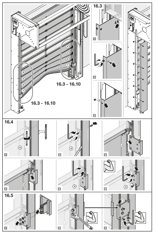HORMANN HS 7030 PU 42 High Speed Roller Doors - fig 48