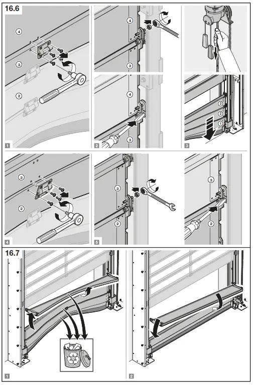 HORMANN HS 7030 PU 42 High Speed Roller Doors - fig 49