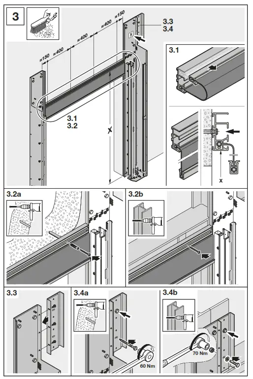 HORMANN HS 7030 PU 42 High Speed Roller Doors - fig 5