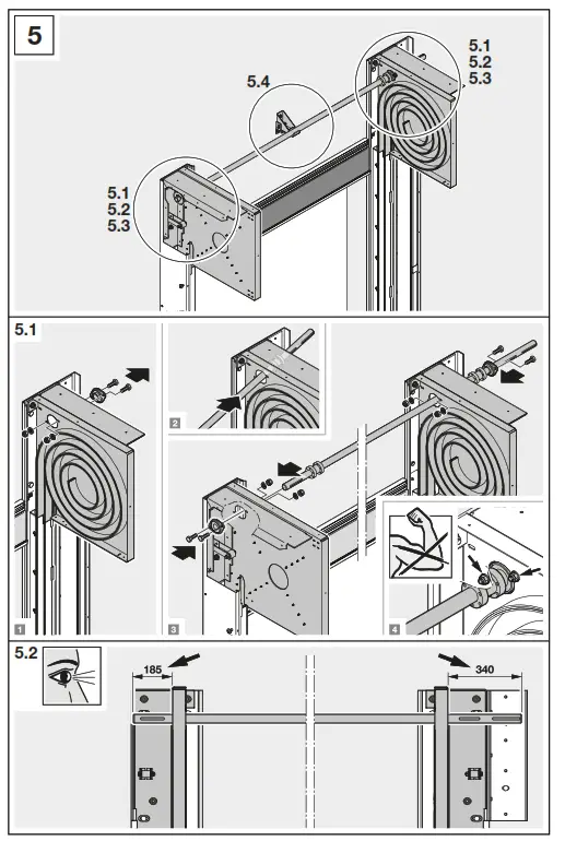 HORMANN HS 7030 PU 42 High Speed Roller Doors - fig 7