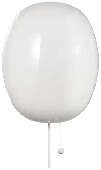 IKEA 904.980.00 KALLBLIXT Wall Lamp with LED Bulb