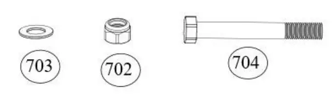 BODYCRAFT F739 Battle Rope Hook 2