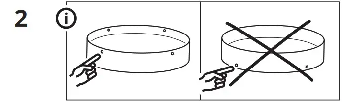 IKEA BASTUA Side Table Birch Veneer 45 Cm - overview 5