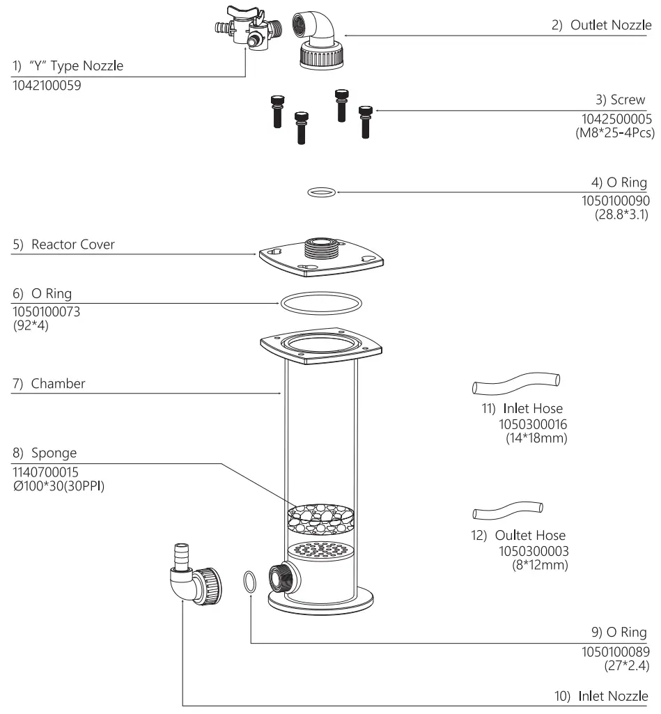 Octopus C2T 90 Universal C02 Scrubber - Description