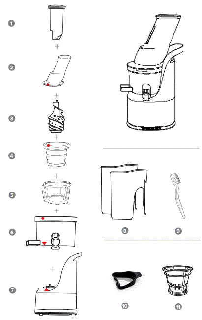 FRIDJA-f1900-Whole-Fruit-Slow-Juicer-FIG-2