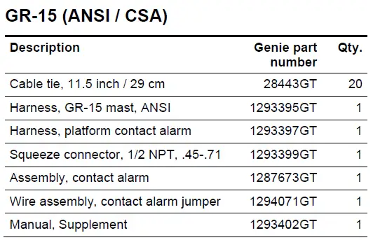 Genie GR-12 Lift Guard Contact Alarm-figg-27