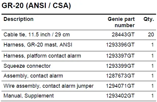 Genie GR-12 Lift Guard Contact Alarm-figg-29
