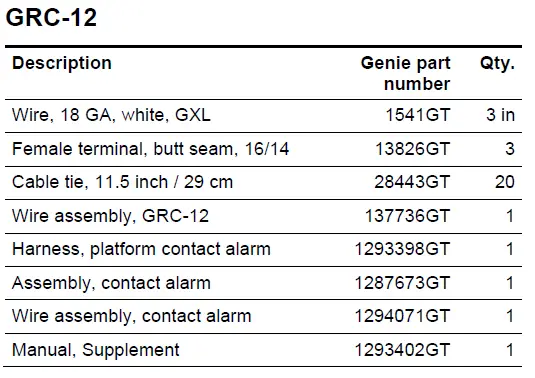 Genie GR-12 Lift Guard Contact Alarm-figg-30