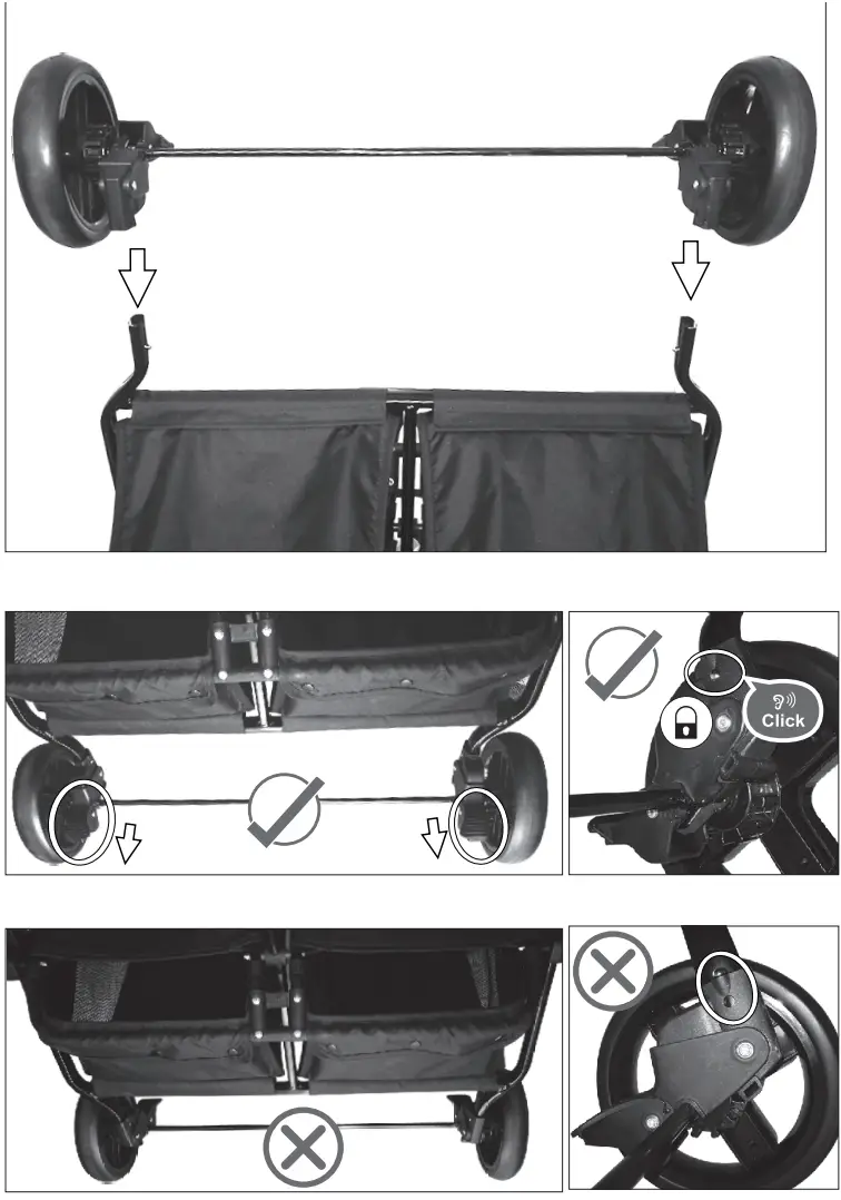 Lorelli DUO Twin Stroller Instruction - Figure 4