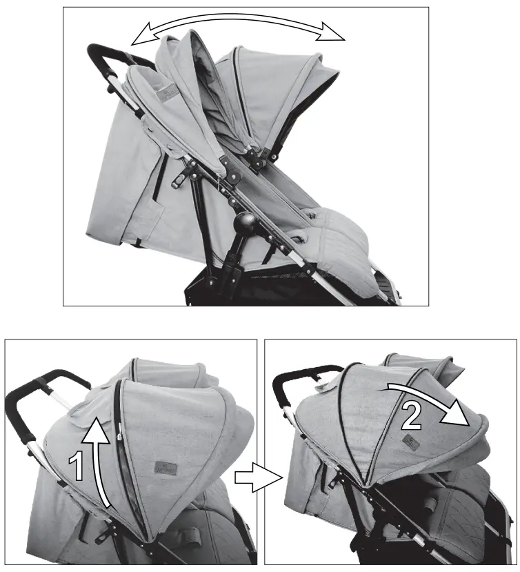 Lorelli DUO Twin Stroller Instruction - Figure 7