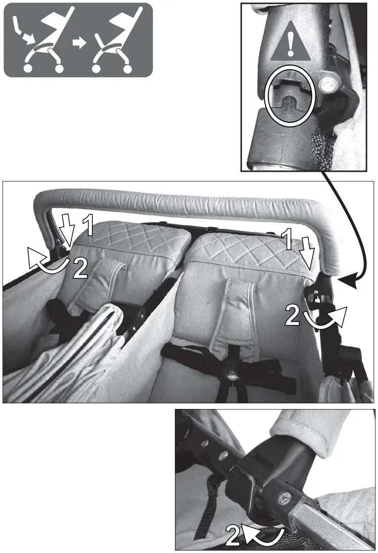 Lorelli DUO Twin Stroller Instruction - Figure 8