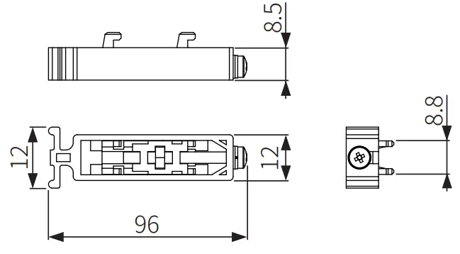 Autonics KN-2211W Digital Panel Meter - fig 1