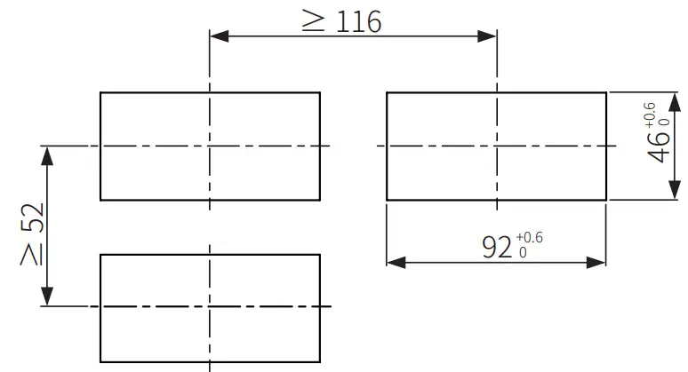 Autonics KN-2211W Digital Panel Meter - fig 2