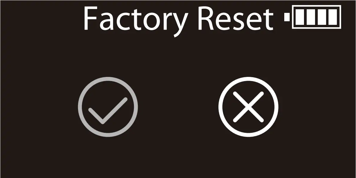 Factory Reset