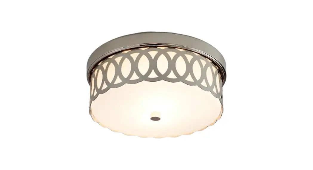 Signature Hardware 440714 13.75-inch Polished Nickel Incandescent Flush Mount Light Owner's Manual Signature Hardware 440714 13.75-inch Polished Nickel Incandescent Flush Mount Light Owner's Manual