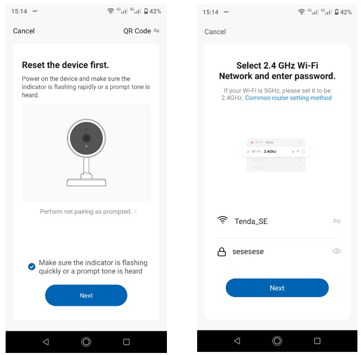 iGET DS1 Video Doorbell - Download APP and Connect 4