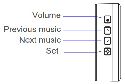 iGET DS1 Video Doorbell - Paired with Door Chime 1