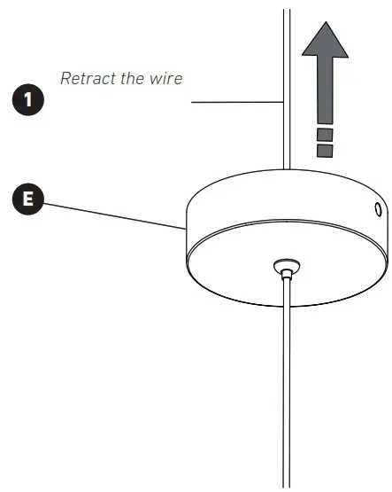 artika PDT MKC BL17TE10 J LED Pendant Light Fixture - DETAILED VIEW 2