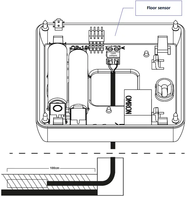 TECH CONTROLLERS EU T 3 2 Two State With Traditional Communication - connection diagram