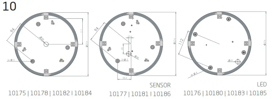 Nowodvorski 10175 Arena LED Kitchen Ceiling Light - Product Overview 4