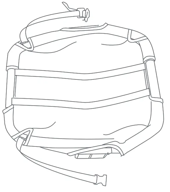 baby trend CW01D92 Expedition 2 in 1 Stroller Wagon - Part List 1