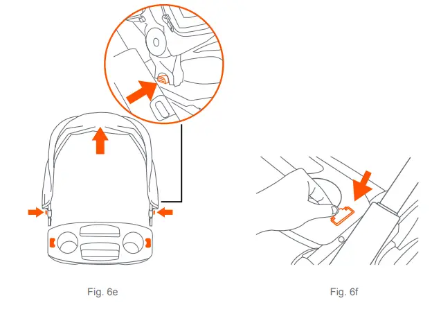 baby trend CW01D92 Expedition 2 in 1 Stroller Wagon - sections 1