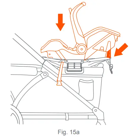 baby trend CW01D92 Expedition 2 in 1 Stroller Wagon - sections17