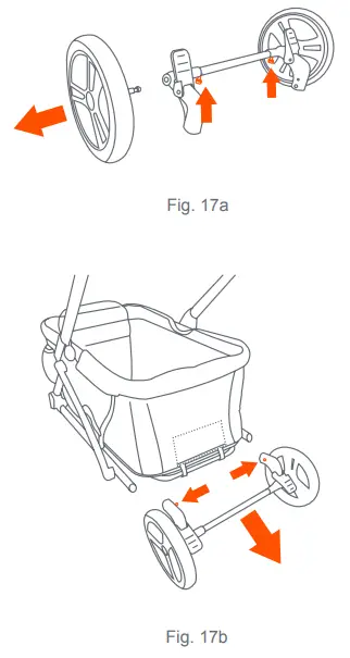 baby trend CW01D92 Expedition 2 in 1 Stroller Wagon - sections23