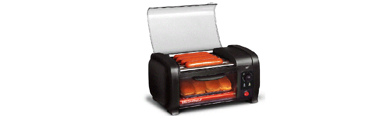 Elite Gourmet Ehd-051b Cuisine Hot Dog Roller Toaster Oven Instruction Manual