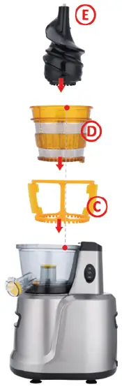 HAFELE HS-J42X Whole Slow Juicer 13