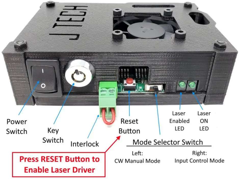 J Tech Photonics 1 1 Compliant Dual Driver Kit - FRONT OF DRIVER BOARD