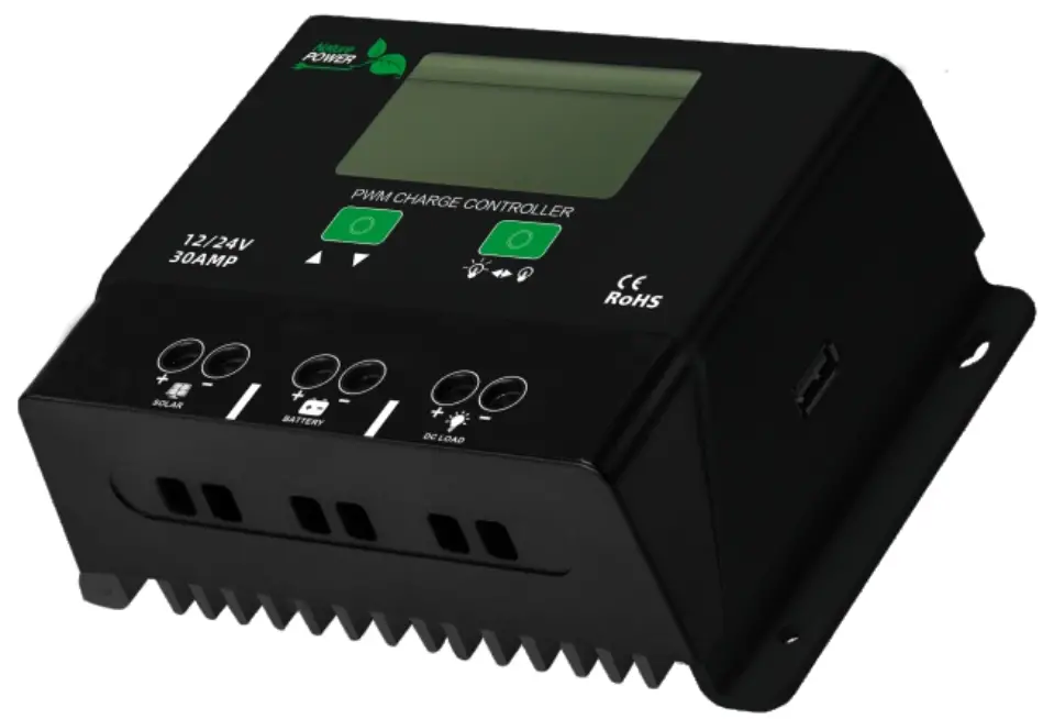 Nature POWER P2430N 30 AMP Solar Charge Controller