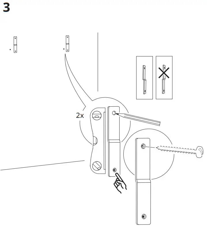 IKEA KUNGSFORS Suspension Rail with Shelf - fig 5