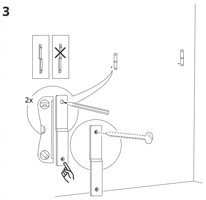 IKEA KUNGSFORS Suspension Rail with Shelf - fig 9