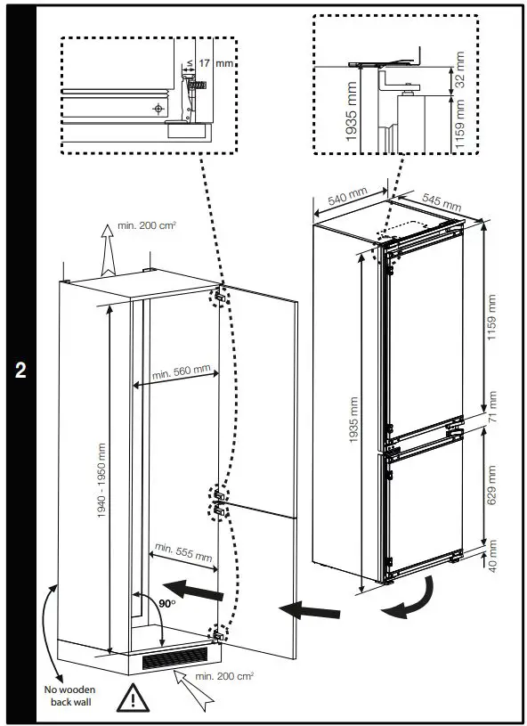 beko K54306-Sliding Refrigerator Instruction Manual - How to use