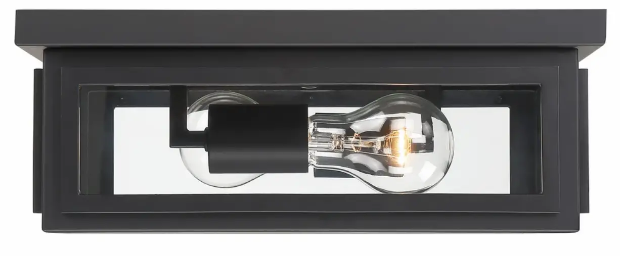 CRYSTORAMA BYR80100MK Byron 2 Light Outdoor Ceiling Mount-product