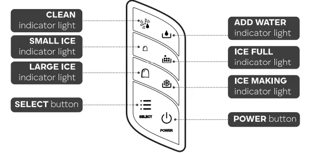 Chefavor-Ice-Maker-Machine-Countertop-fig-3