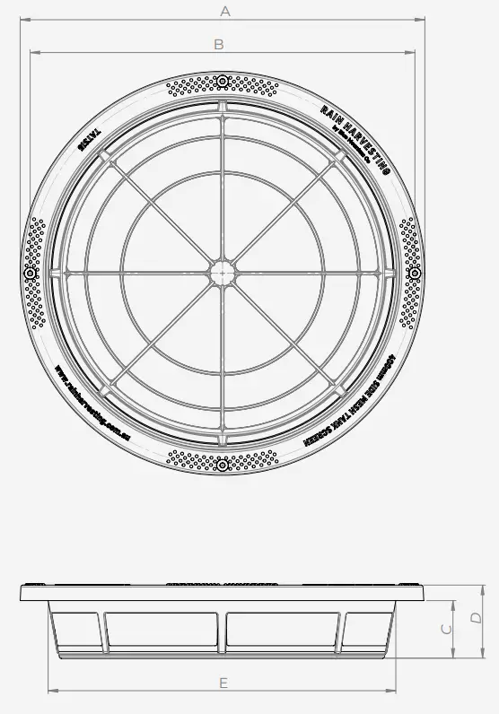 High Flow Side Mesh Tank Screen