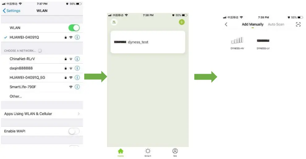 Dyness WIFI-M01 HV System - Communication port2