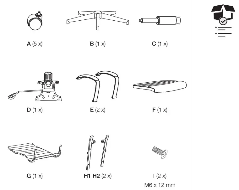 amazon basics B07KXF19FN High Back Executive Swivel Office Desk Chair - Product Overview 1
