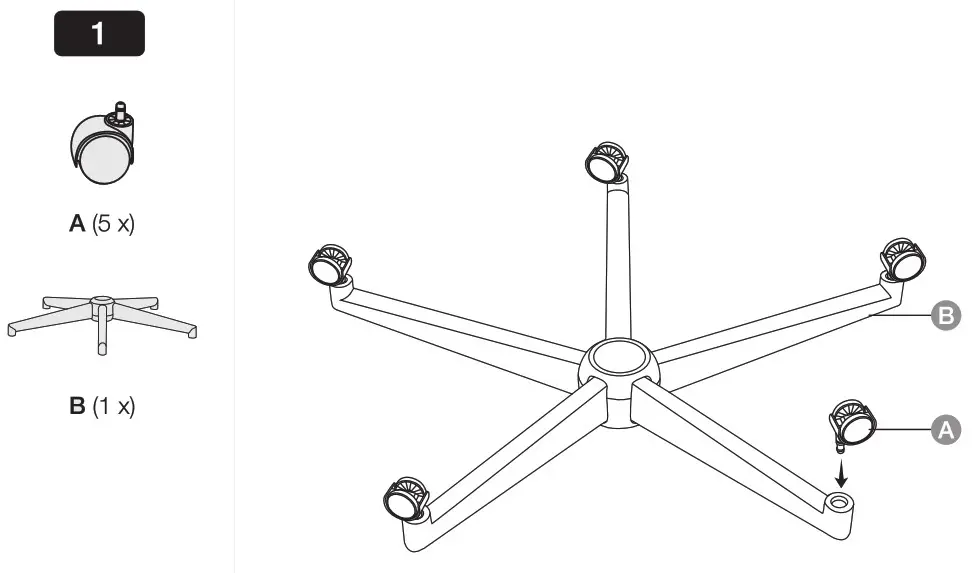 amazon basics B07KXF19FN High Back Executive Swivel Office Desk Chair - Product Overview 3