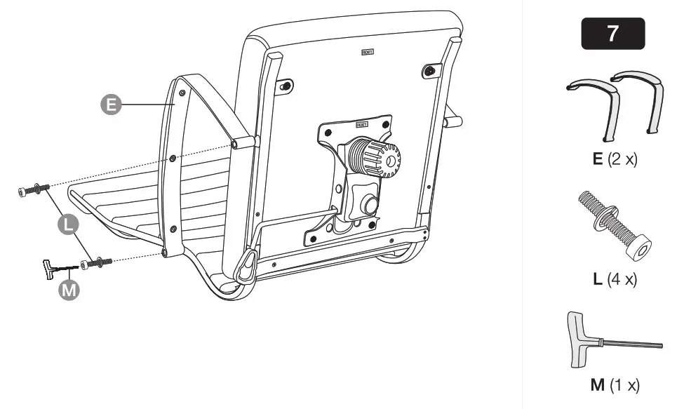 amazon basics B07KXF19FN High Back Executive Swivel Office Desk Chair - Product Overview 9