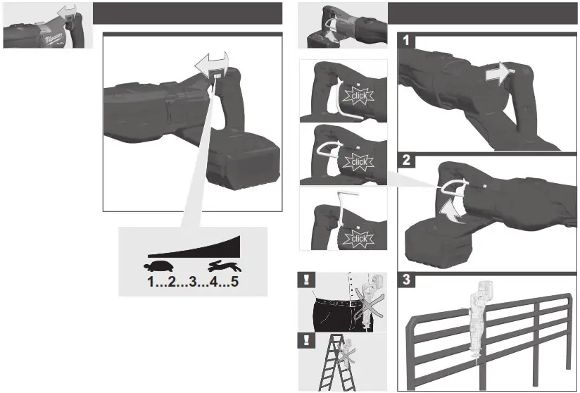 milwaukee M18 FSX Cordless Reciprocal Saw - overview 10