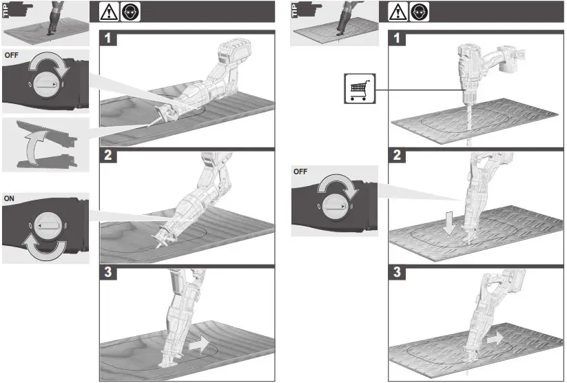 milwaukee M18 FSX Cordless Reciprocal Saw - overview 11