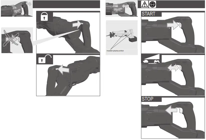 milwaukee M18 FSX Cordless Reciprocal Saw - overview 9