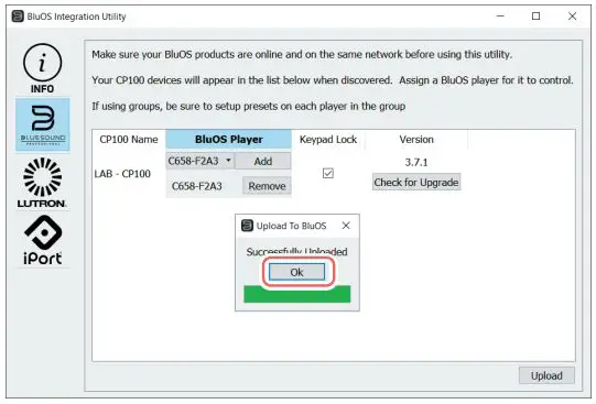 BLUESOUND CP100 Wallmount Control Panel-fig7