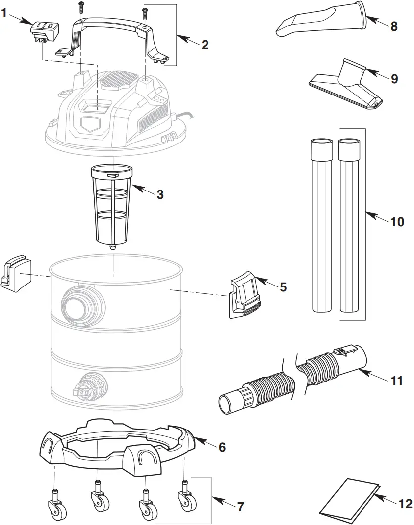 Craftsman CMXEVBE171550 - SERVICE REPAIR PARTS