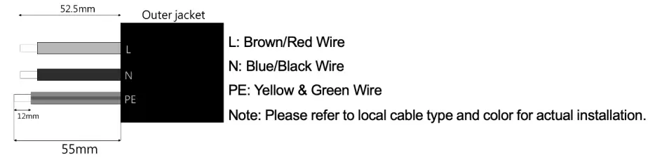 Energizer Force Series Solar Inverter - AC Wiring